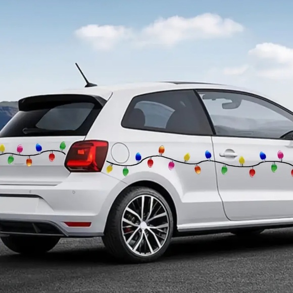 Stickers, Festive Christmas Car Sticker Set - Excellent Gift Item 🎁 NEW - Picture 5 of 8